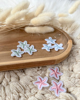 Bügelbilder Seesterne Pastell