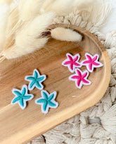 Applikation Seestern bunt