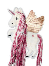 Applikation Pegasus Rose Altrosa
