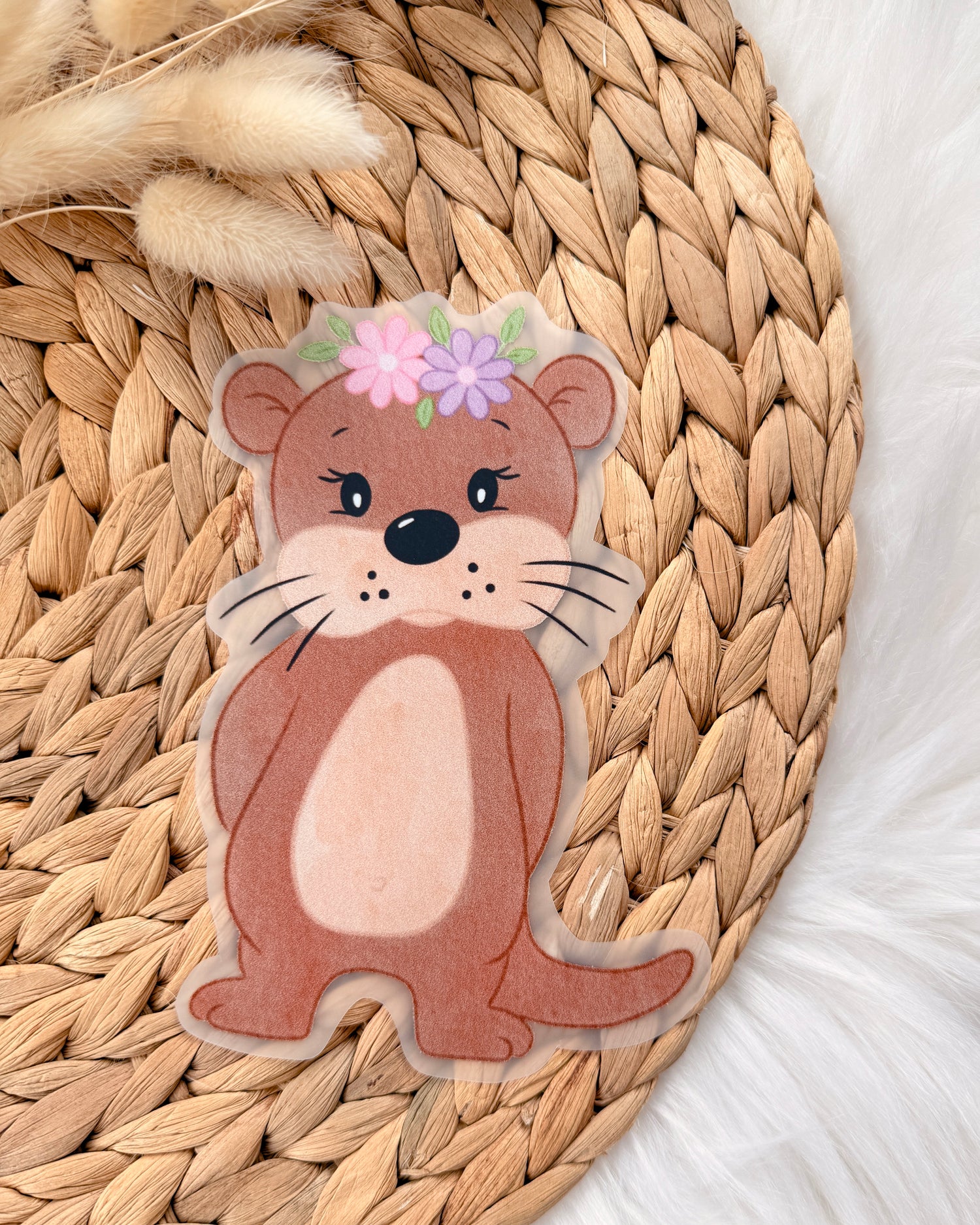 Otter zum Aufbügeln