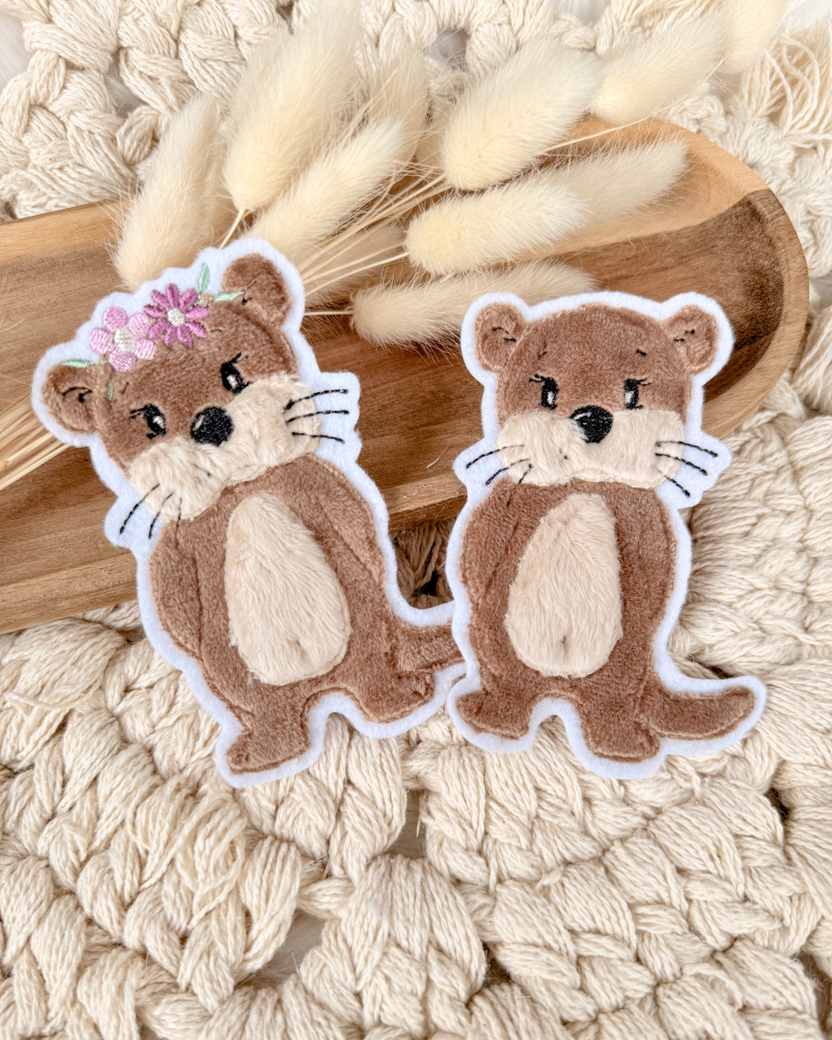 Bügelmotiv Otter