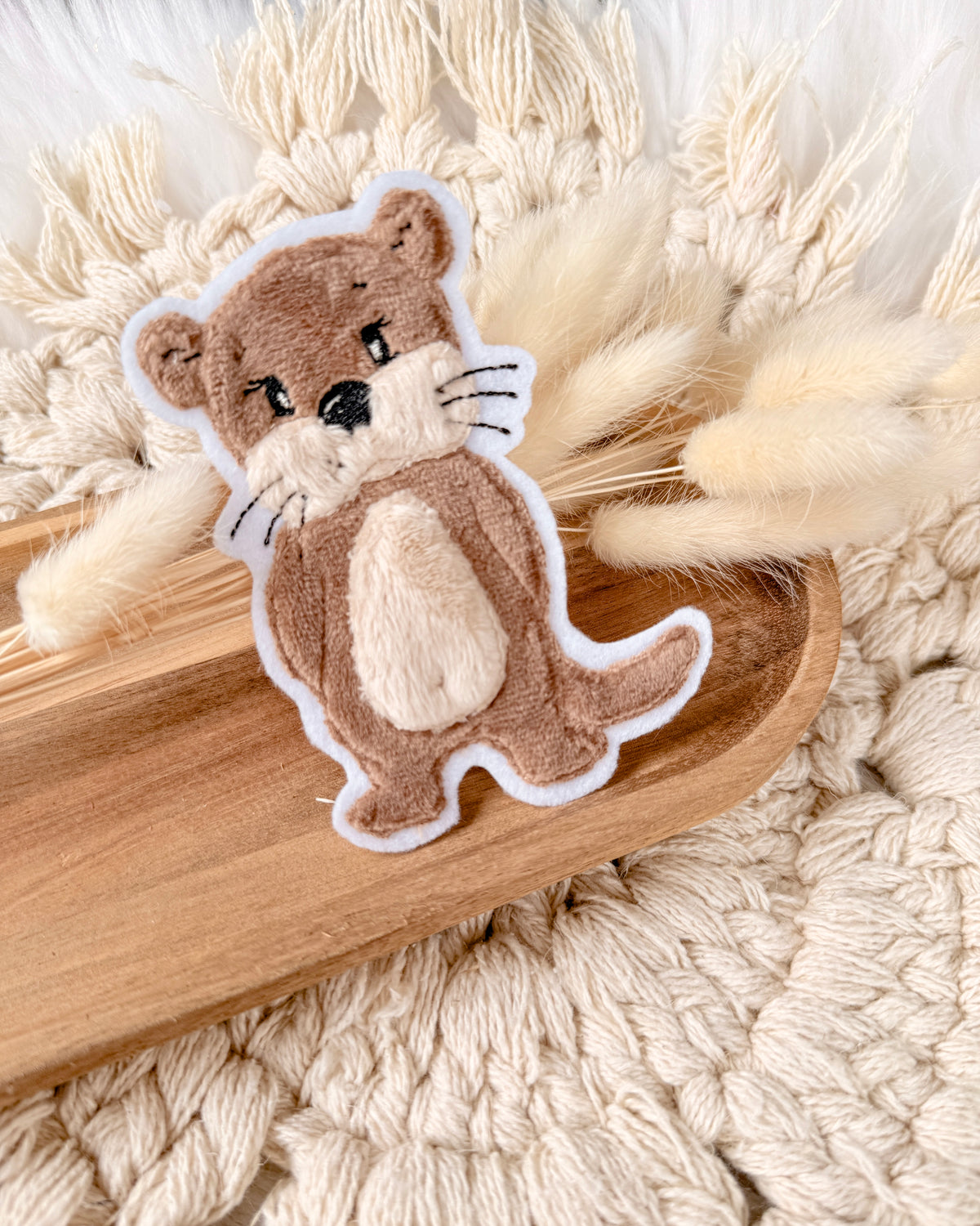 Patch Otter kuschelig