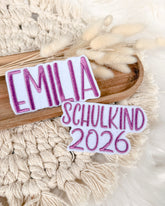 Schulkind Aufnäher 2026