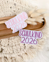 Schulkind Aufnäher 2026