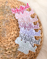 Schulkind Aufnäher 2026