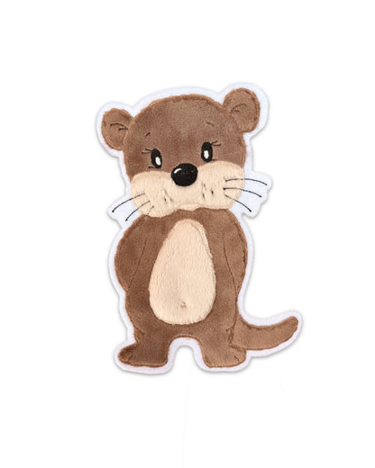Aufnäher Otter Applikation
