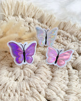 Schimmernde Schmetterlinge Patches