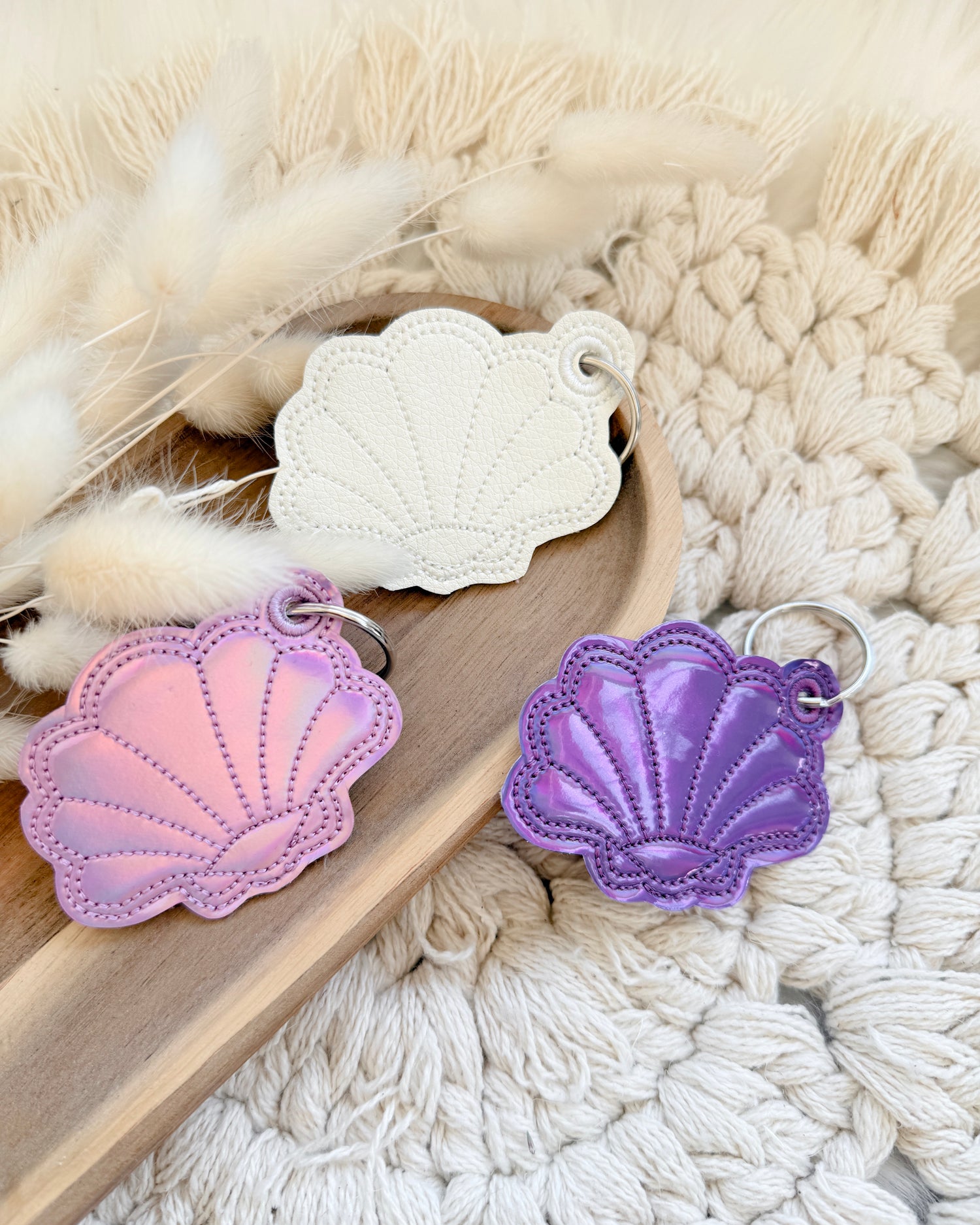 Schlüsselanhänger Muschel "Mia"