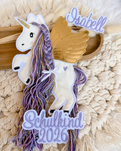 Pegasus Patches für die Schultüte