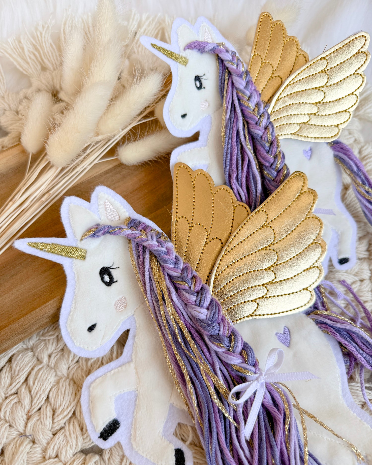 Aufnäher Pferd mit Flügel