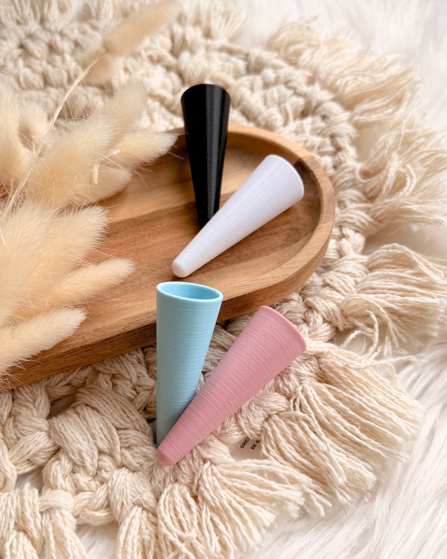 Schultüten Schutz Spitze Rosa und blau