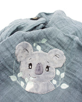 Musselintuch zur Geburt mit Name