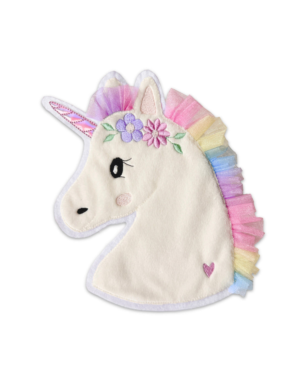 Aufnäher Einhorn Regenbogen