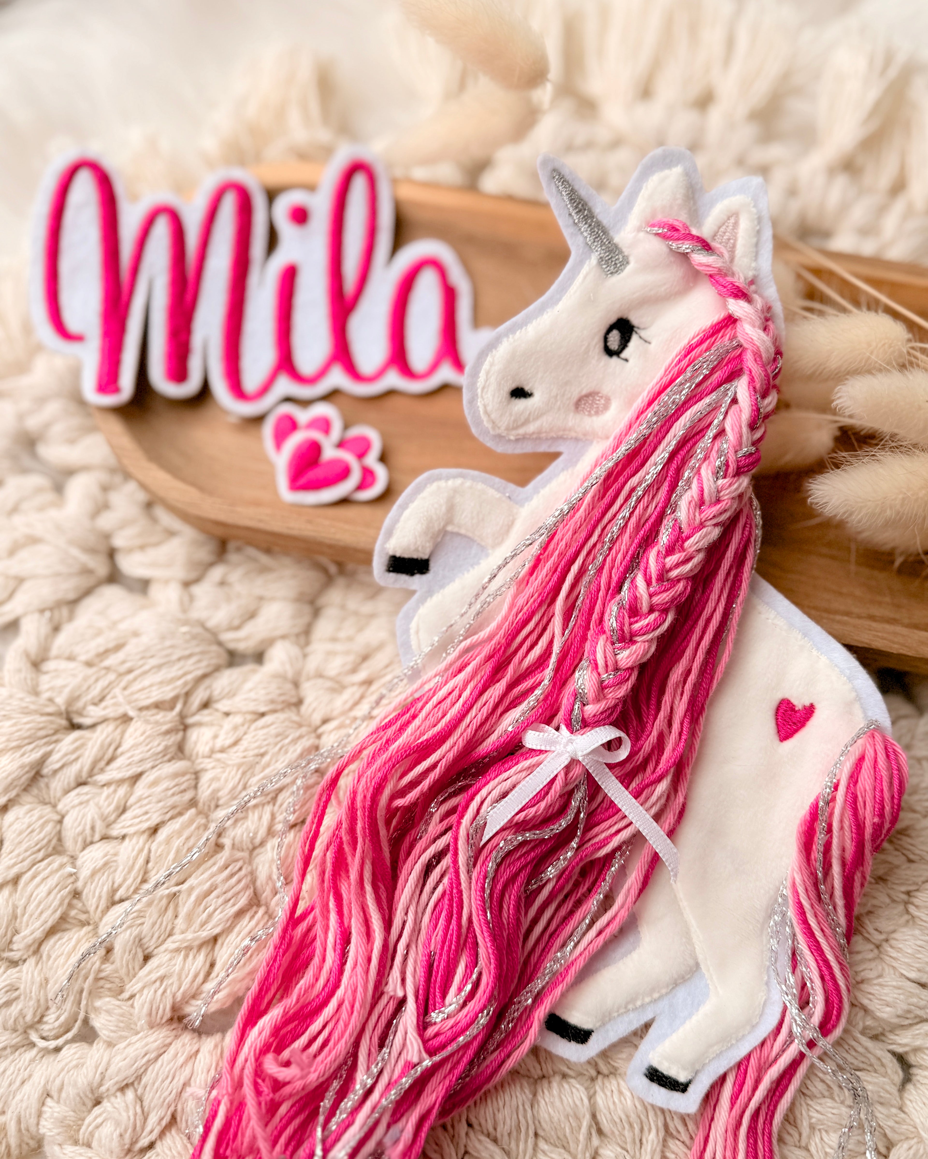 Einhorn Patch Pink Rosa