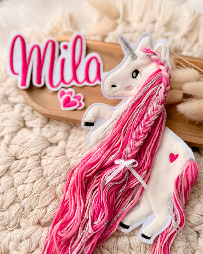 Einhorn Patch Pink Rosa