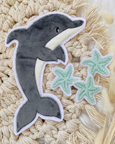 Applikation Delfin und Seesterne
