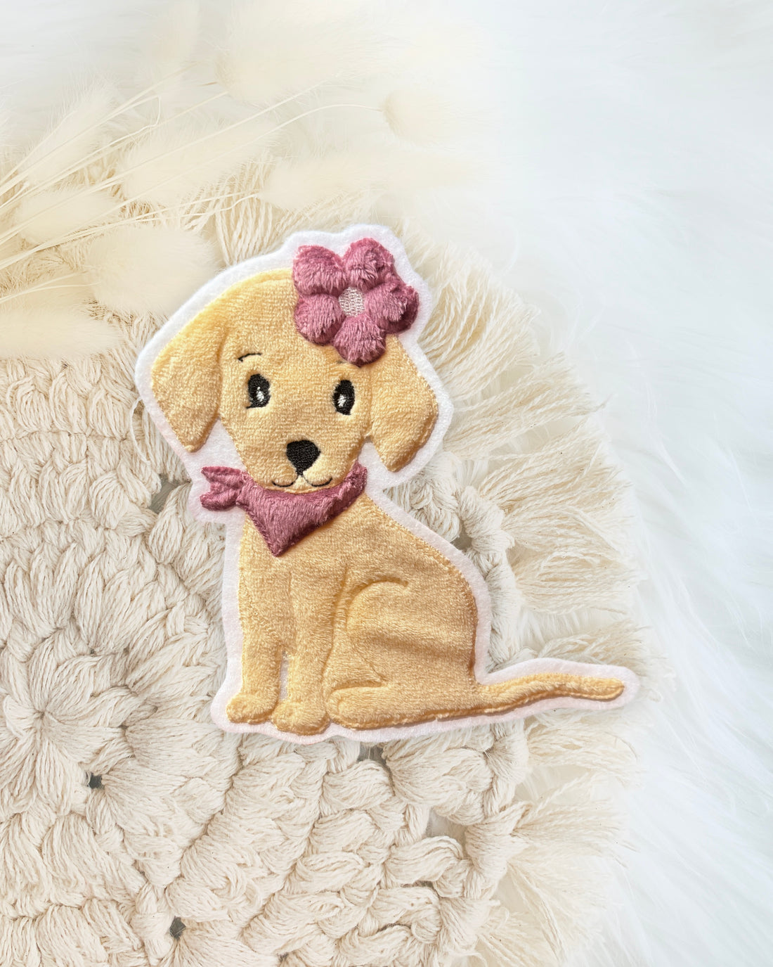 Applikation Hund "Hermine" - Einzelstück