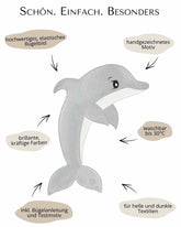 Bügelpatch Delfin Vorteile