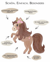 Bügelpatch Pferd Vorteile