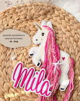 Patch Einhorn Pink
