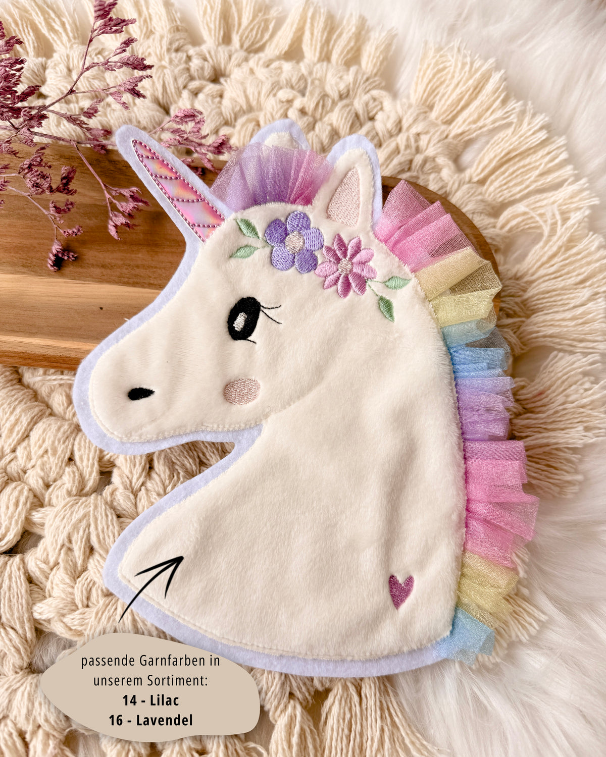 Patches Einhorn Regenbogen