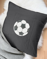 Kissen für Fußballfans zum Aufbügeln