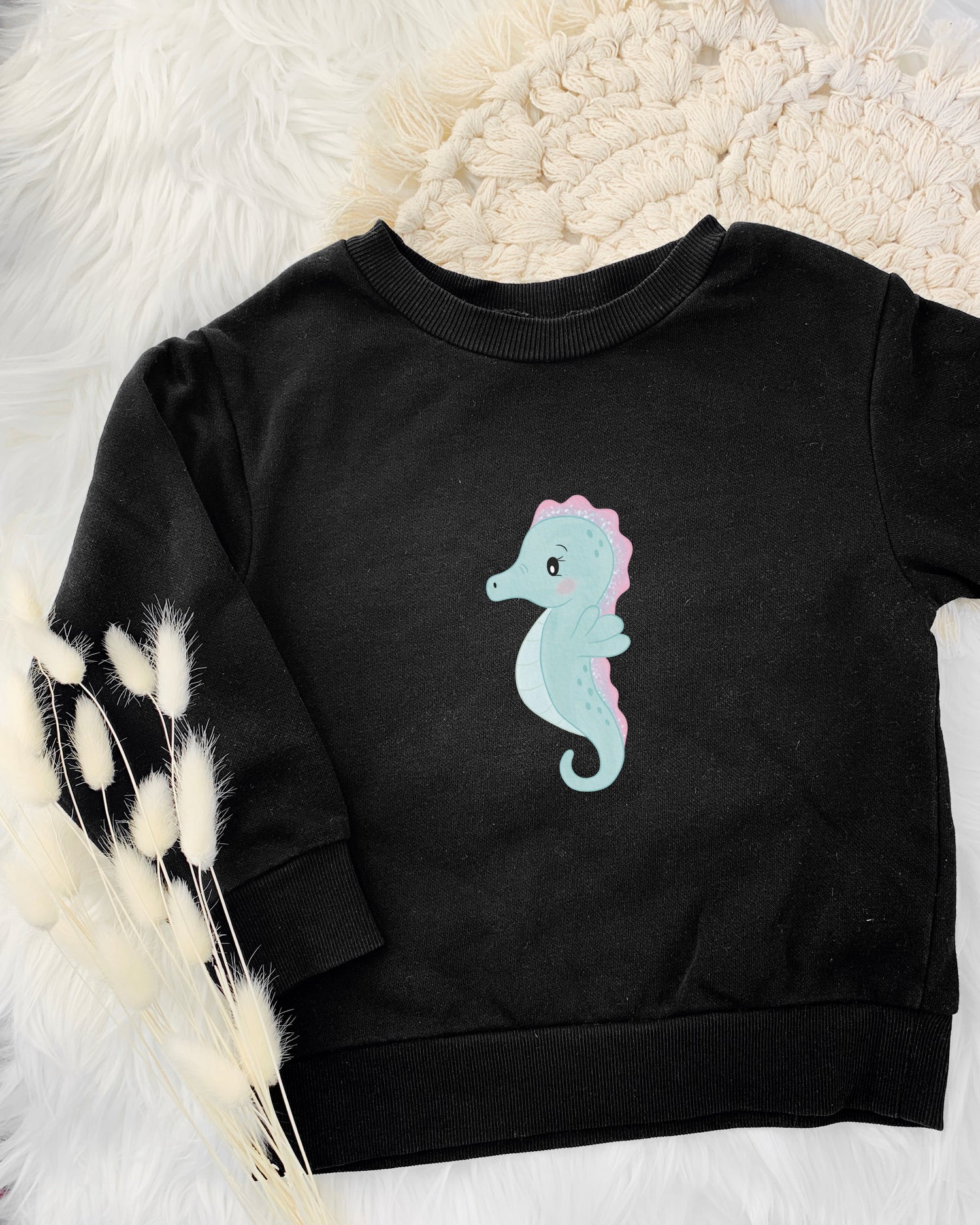 Pullover mit Seepferdchen