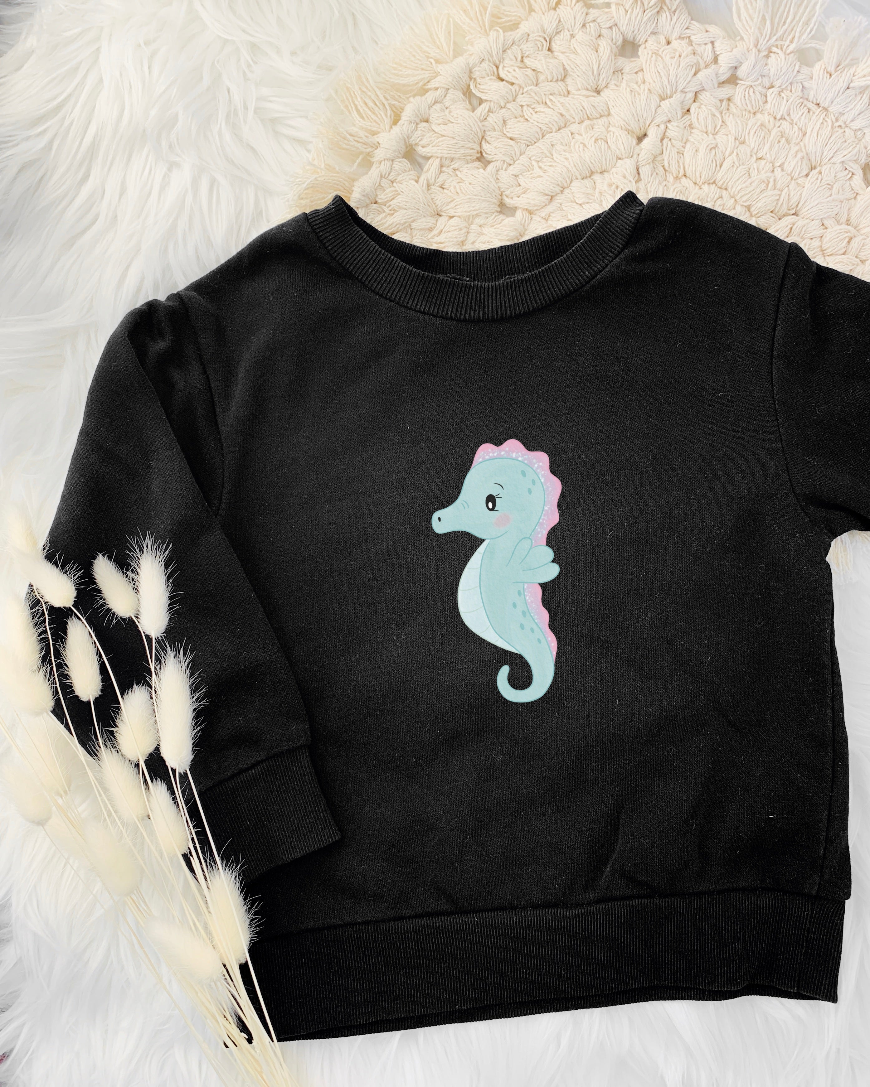 Pullover mit Seepferdchen