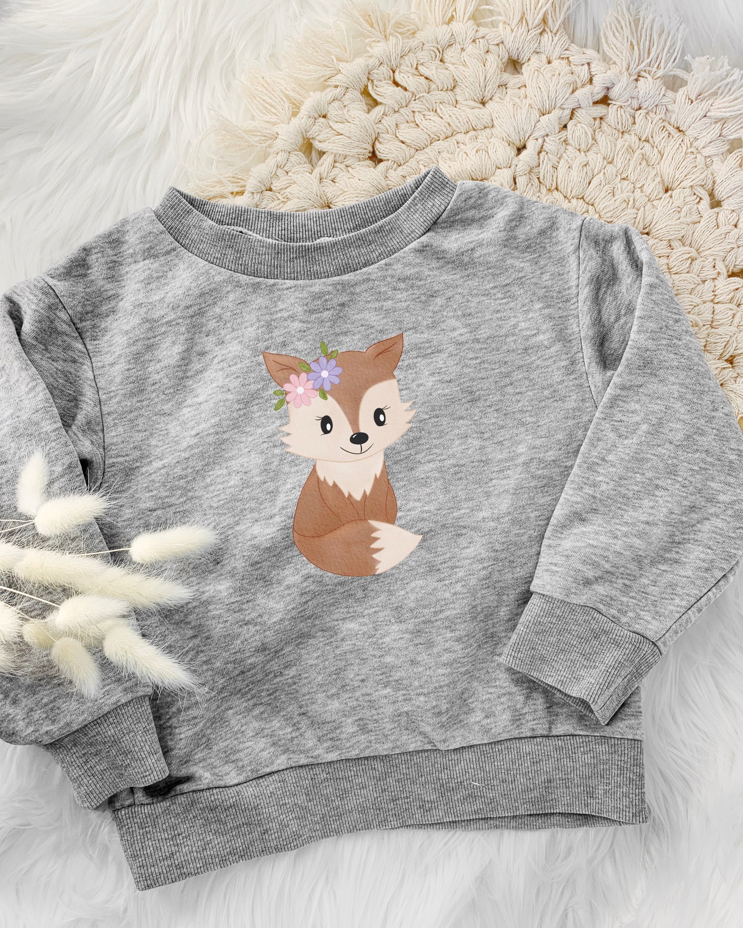 Pullover mit Fuchs