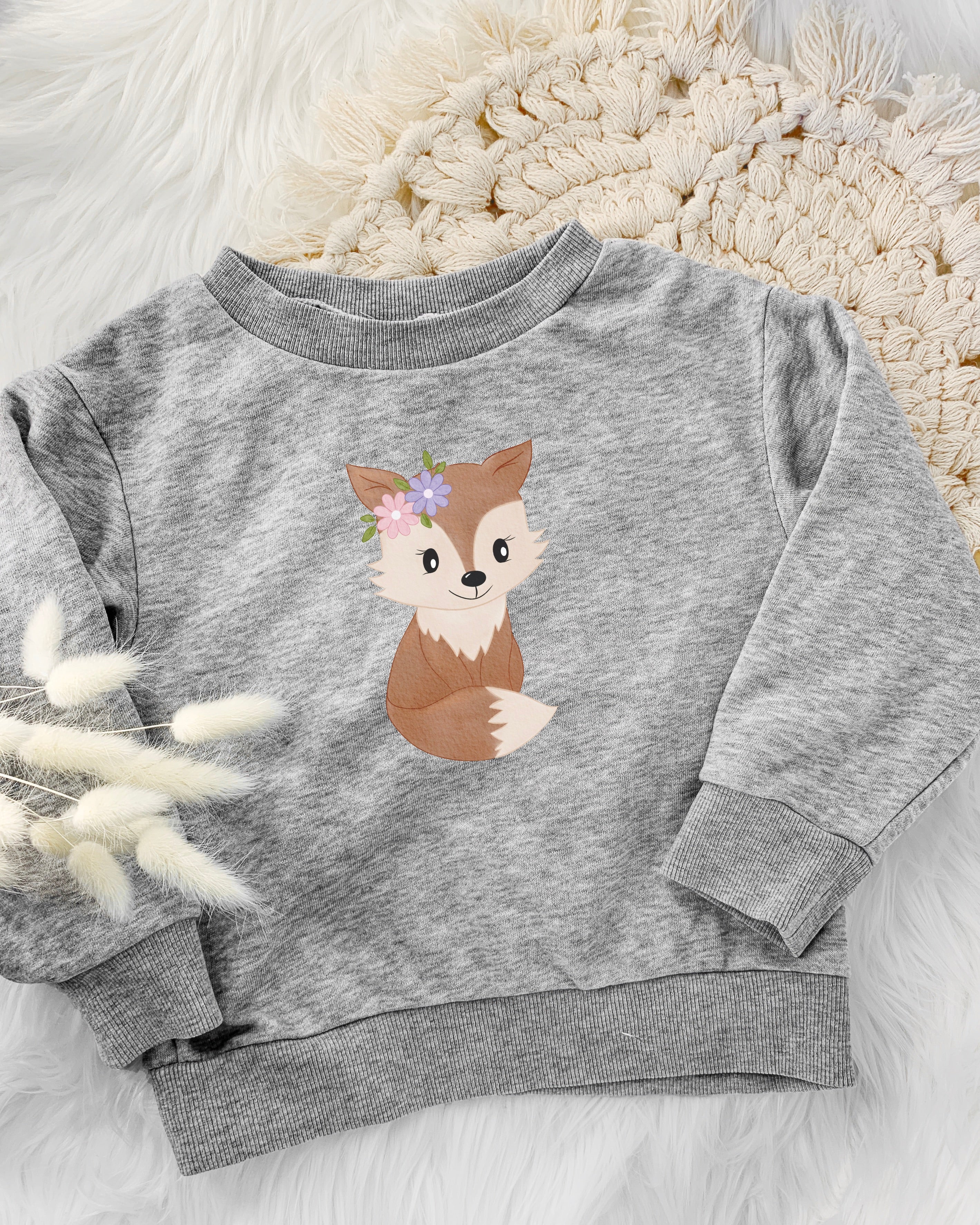 Pullover mit Fuchs