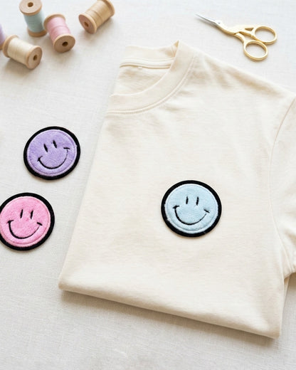 Mini Applikation Smiley "Sunny"