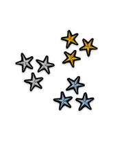 Mini Sterne auf schwarz