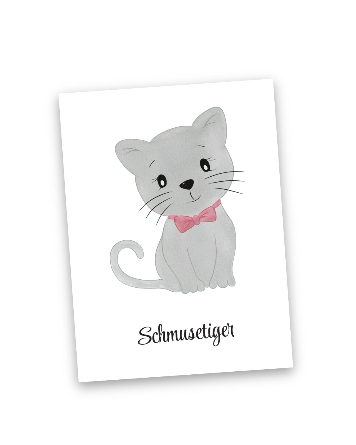 Bügelbild Katze