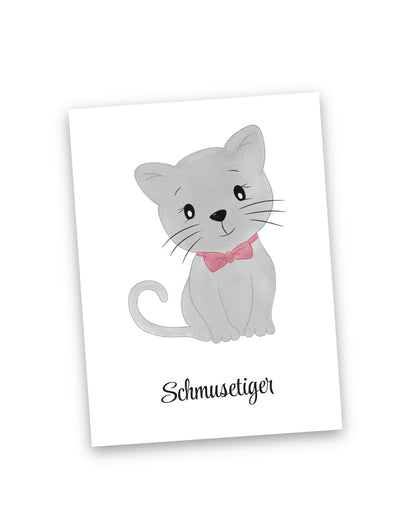 Bügelbild Katze