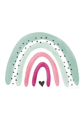 Bügelbild Regenbogen