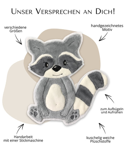 Applikation Waschbär &quot;Winfried&quot;