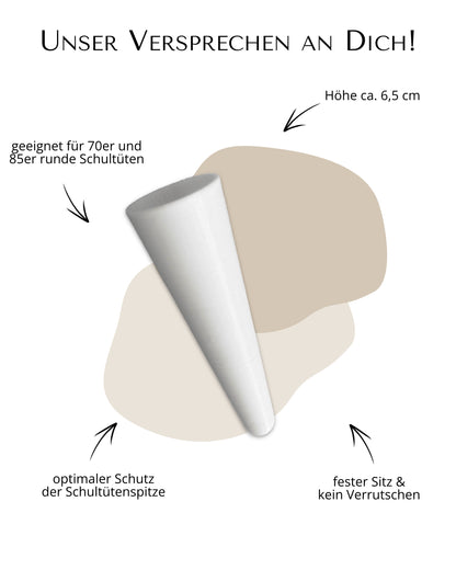 Schultüten Spitzenschutz rund