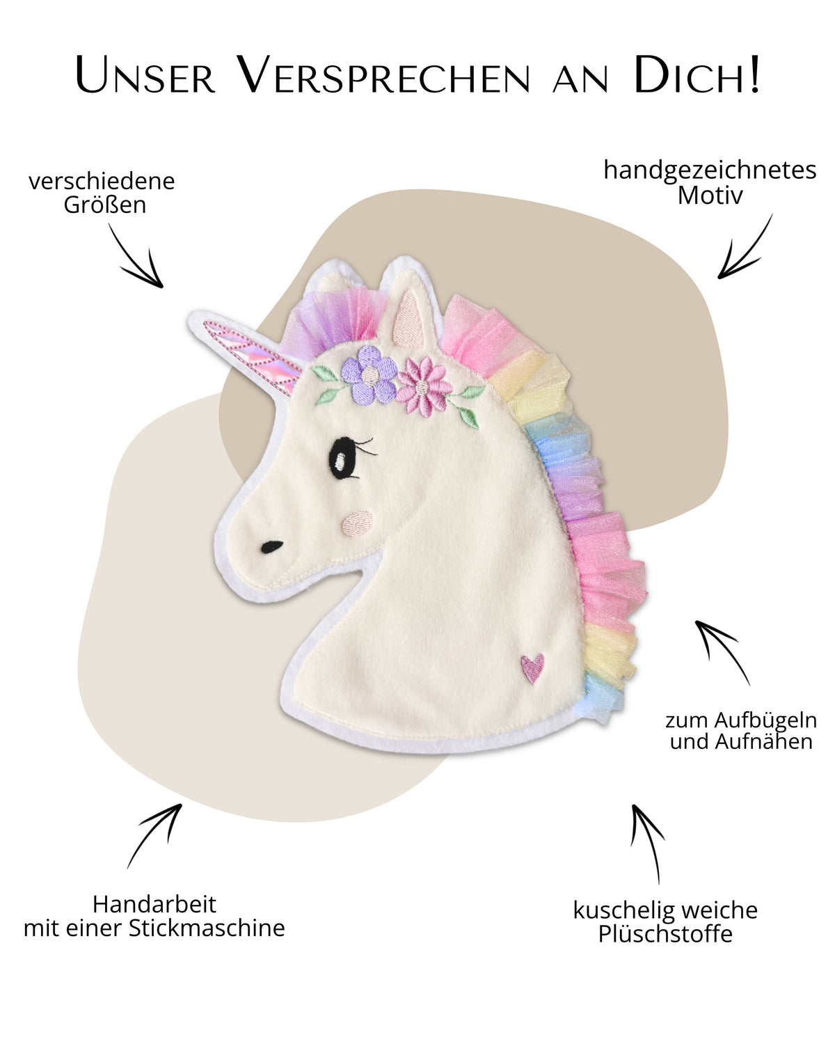 Patch Einhorn Vorteile