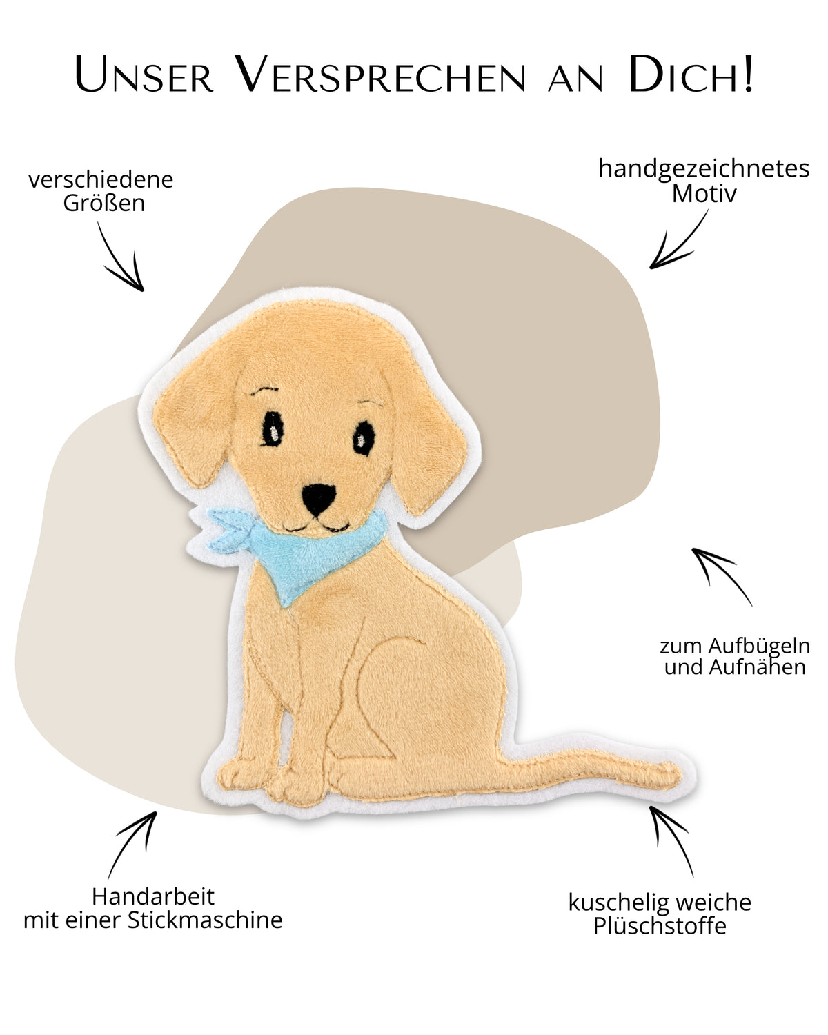 Applikation Hund "Herkules"